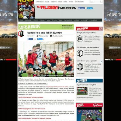 1 SA Rugby Mag Munster