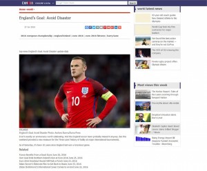England’s Goal  Avoid Disaster     
