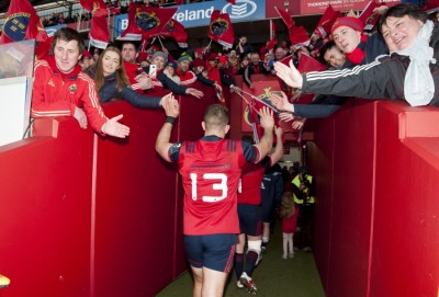 Munster Rugby vs Toulouse, European Rugby Champions Cup, Quarter-Final, Thomond Park Stadium, Limerick, Ireland, April 1, 2017